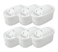 Water Filter Cartridges Replacement for Brita® Maxtra+® Plus, Maxtra Pro®, Kettle & XL Jugs, All in 1, 6 Month Supply, BPA Free, Compatible with Mavea, Elemaris, Marella, Aluna Cool, 6pc Set