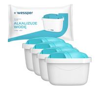 Water filter cartridges Wessper Aquamax ALKALINE Brita Dafi Aquaphor Wessper 4x