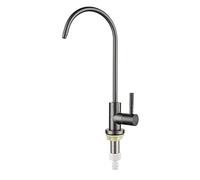 Water Filter Faucet Single Handle 1/4'' Sink Stainless Steel Kitchen,Rose Gold(Gris)