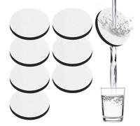 Water Filter for Brita Fill & Go Water Filter Bottle Water Filter Discs for Drinking Water, Water Filter Bottles Carafes Reduces Chlorine, Microparticles, Bacteria, Natural Activated Carbon Filter