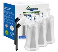 Water Filter for Sage, TÜV SÜD Certified Coffee Machine Water Filters Replacement with 2 Brushes, Coffee Machine Cartridge Filter Compatible with BES870 SES880 SES008, Not for SES BES875 (3pack)