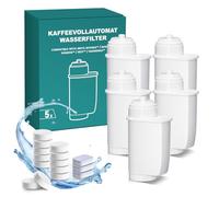 Water Filter for Siemens Coffee Machines Including 3 Descaling Tablets 12 Cleaning Tablets Compatible with EQ Series, EQ6 Plus S700, EQ9 S900/S500, EQ700, EQ500, Brita Intenza, TCZ70003/TZ70033A