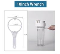 Water Filter Housing Wrench Tool for Reverse Osmosis Membrane Housing, Filter Bottle Wrench Compatible with 1812 RO Housing, 10 Inch and 20 Inch Filter(10Inch)