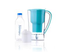 Alkaline Water Filter Jug - Antioxidant Water - Purifies 99.9% of Toxins and Metals - High pH Ionized Alkaline Water - BPA- Free Certified Pitcher - Alkanatur