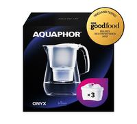 Aquaphor Onyx Water Filter Jug White + 3 Cartridges