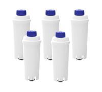 Water Filter Replacement, Coffee Machines, Compatible for Delonghi, Magnifica S, Dinamica, Eletta Exploer, DLSC002(5pcs)