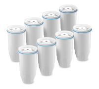 Water Filter Replacement Compatible with Zero Pitcher and Dispenser ZR-001 ZR-017 ZR-004 ZP-006 ZD-013 ZS-008, Multi-Stage Filter System, Reduce Lead, Chromium, and PFOA/PFOS, Pack of 8