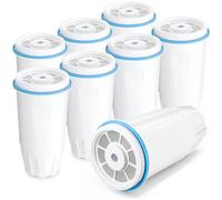 Water Filter Replacement Compatible with Zero Pitcher and Dispenser ZR-001 ZR-017 ZR-004 ZP-006 ZD-013 ZS-008, Multi-Stage Filter System, Reduce Lead, Chromium, and PFOA/PFOS, Pack of 8