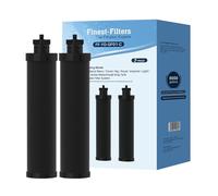 Water Filter Replacement Set Compatible with Berkey BB9 Gravity Fed Filter Countertop Water Purification Systems