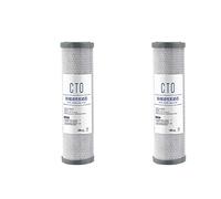 Water Filter System, 10Inch CTO Actived Carbon Water Filter,Water Filter Cartridge,Filter the Water Removal The Cholorine.(Giallo)