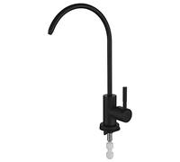Water Filter Tap,Black Kitchen Taps Single Cold Drinking Water Tap Kitchen Sink Taps,Black A