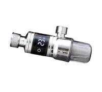 Water Filter Tap Kitchen Temperature Filter Featuring Digital Display and Stainless Steel Construction Temperature Gauge