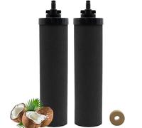 Water Filters Replacement for Berkey, 2 Pack Black Purification Elements for BB9-2 Gravity Filtration System