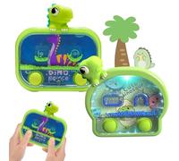 Water Flipper Pack of 2 Handheld Mini Water Flipper Game Dinosaur Water Flippers Patience Game Gifts for Boys and Girls