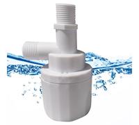Water Float Valve - 1/2inch Auto Shutoff Water Level Controller | Silent Heavy-Duty Pool Controller for Aquarium Commercial Gardening Poultry Farm Watering Garden Agricultural