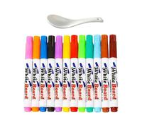 Water Floating Pen - 12 Colors Coloring Pens | Floating Ink Drawing Set with Spoon | For Children, Teens, Handwork On The Move Painting, Art, DIY