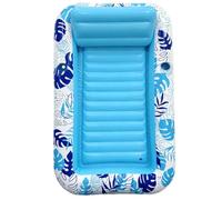 Water Floats - Monstera Leaf Pattern Inflatable Lounge