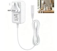 Water Flosser Charger for Waterpik WP360 WP450 WP462, Power Supply Cord Wall Charger Adapter, Replacement Power Supply Charger Adapter for WP360W WP450W WP462W WP465 WP440 WP463 Charging Cable 1.5M 3V
