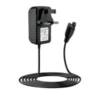 Water Flosser Charger for Waterpik WP360 WP462 WP450 1.5M 3V Replacement Charging Cable for WP360W WP462W WP450W WP440 WP463 WP465 Power Supply Charger Adapter Wall Black