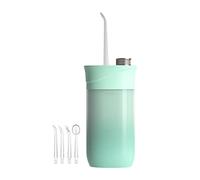 Water Flosser Cordless Irrigator IPX7 Waterproof 3 Modes USB Rechargeable with 4 Jet Tips 200mL Tank for Home Travel Cleaner