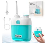 Water Flosser for Deep Cleaning, Portable Water Flosser, Rechargeable Water Flossers for Teeth, Travel Oral Irrigator, Water Picks for Teeth Cleaning and Flossing, Water Pik Flossers for Adults