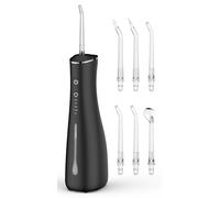 Water Flosser for Teeth Cleaning Cordless Portable Rechargeable Oral Irrigator 4 Modes Powerful Battery Life IPX7 Waterproof for Home and Travel WFTC001
