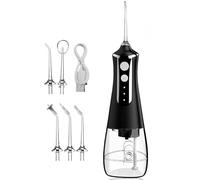 Water Flosser Pro for Tavel and Home Use Cordless Advanced Water Flosser Pink (Black)