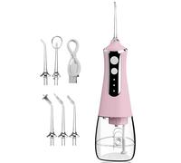 Water Flosser Pro for Tavel and Home Use Cordless Advanced Water Flosser Pink (Pink)