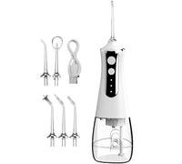 Water Flosser Pro for Tavel and Home Use Cordless Advanced Water Flosser Pink (White)