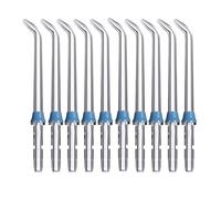 Water Flosser Replacement Tips. Compatible for Waterpik WP-100/WP-108/WP-112/WP-250/WP-260 Water Flossers Replacement Accessories(10pcs Blue)