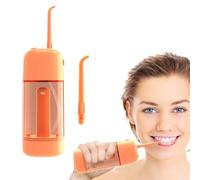 Water Flossers for Teeth Cordless, 90ml Portable Water dentals Flosser, Braces Flossers Cleaner, Waterproof Electric Water flossers, Oral Irrigator for Teeth and Gum Cleaning