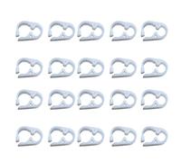 Water Flow Control Tube Clamp, 20 Pcs 6-12mm Plastic Adjustable Water Stop Clamp, Laboratory Pinch Valve Flow Control Hose Clamp