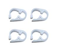 Water Flow Control Tube Clamp, 4 Pcs 6-12mm Plastic Adjustable Water Stop Clamp, Laboratory Pinch Valve Flow Control Hose Clamp