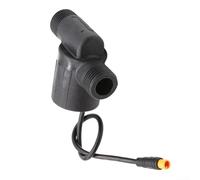 Water Flow Generator for Bathroom Faucets Supporting Digital Display via Flow Driven Power Generation