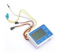 Water Flow Meter, Digital Display G1/2 Liquid Fuel Oil Flow Sensor Water Meter Flowmeter Totameter Quantitative Controller