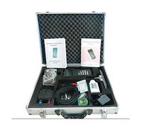 Water Flow Meter, Digital Flow Meter with LCD Display TDS-100H-S2+ M1/M2 Handheld Ultrasonic Flow Meter/flowmeter (15-700mm) with CD(Host with S1H)