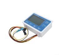 Water Flow Meter G1/2 LCD Screen 0.1-9999L Setting | nylon body, 1.75MPa pressure resist, pulse signal output, solenoid valve included, easy install