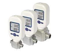 Water Flow Meter, Gas Mass Flow Meter Tester Portable Air Nitrogen Oxygen Rate Meter 0-250L/min RS485 Modbus MEMS Technology High Accuracy