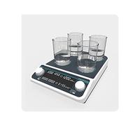 Water Flow Meter, Lab Digital Display Multi-Position Magnetic Stirrer Laboratory Multifunctional Electric with LCD