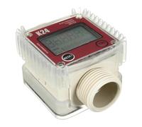 Water Flow Meter, LCD Fuel Flow Meter K24 Digital Die-sel Fuel Flowmeter Hot Favorable For Chemicals Liquid Water