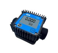 Water Flow Meter, LCD Fuel Flow Meter K24 For Digital Die-Sel Fuel Flowmeter Favorable Liquid Water Flow Measuring Tools