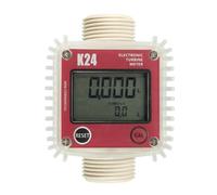 Water Flow Meter, LCD Fuel Flow Meter K24 For Digital Die-sel Fuel Flowmeter Hot Favorable For Chemicals Liquid