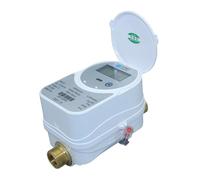 Water Flow Meter, Smart Ultrasonic Water Flow Meter with Tuya Zigbee App Control(Class B DN25)