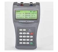 Water Flow Meter, TDS-100H-M1/M2+S1/2 Handheld Ultrasonic Flow Meter Flowmeter Clamp On Sensor (DN15-700mm)