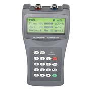 Water Flow Meter, TDS-100H-M1/M2+S1/2 Handheld Ultrasonic Flow Meter, Flowmeter Clamp On Sensor (DN15-700mm)