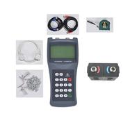 Water Flow Meter, TDS-100H Portable Handheld Ultrasonic Flow Meter with Clamp On Sensor M2(DN50-700mm) Water Flowmeter with Clamp-on Transducers 100-240V(Host and TS-2-HT)