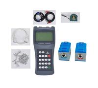 Water Flow Meter, TDS-100H Portable Handheld Ultrasonic Flow Meter with Clamp On Sensor M2(DN50-700mm) Water Flowmeter 100-240V(Host and Sensor TM-1)
