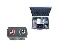Water Flow Meter, TUF-2000H Water Flowmeter TS-2/TM-1/TL-1 Transducer Clamp Sensor Handheld Portable RS232 Digital Liquid Ultrasonic Flow Meter(Host Plus TL-1-HT)