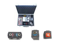 Water Flow Meter, TUF-2000H Water Flowmeter TS-2/TM-1/TL-1 Transducer Clamp Sensor Handheld Portable Digital Liquid Ultrasonic Flow Meter(Host TS-2-HT TM-1-HT)