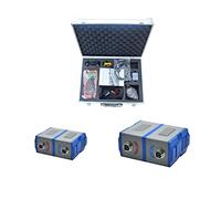 Water Flow Meter, TUF-2000H Water Flowmeter TS-2/TM-1/TL-1 Transducer Clamp Sensor Handheld Portable RS232 Digital Liquid Ultrasonic Flow Meter(Host Plus TS-2 TM-1)